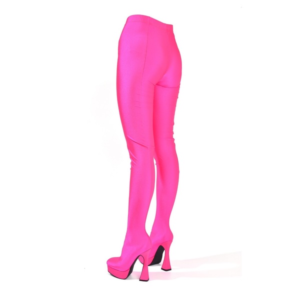 Runway Legging boots Fuchsia - Picture 6 of 6